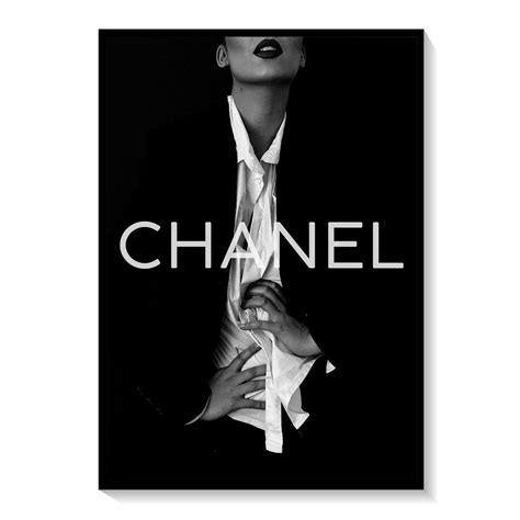 chanel posters for sale|chanel framed pictures.